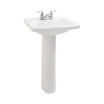 LAVABO URBAN Y PEDESTAL CIVIC BLANCO CORONA 5902021